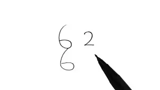 How to draw dog from numbers 662 | numbers drawing