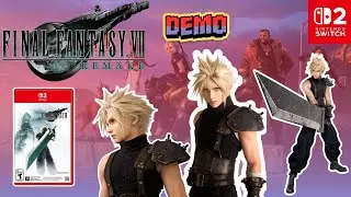 FINAL FANTASY VII REMAKE DEMO (NINTENDO SWITCH 2) -GAMEPLAY + REVIEW