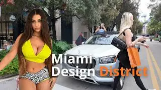 🤑 Miami DESIGN DISTRICT is not for the POOR - 4K Walk 2026⎪LUXURY CARS, BEAUTIFUL women and designer