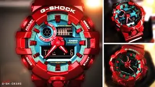 Casio G-Shock China Dragon/Far East Oriental Pop Series | GA700DBR-4A