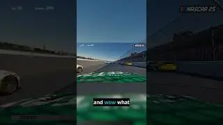 Every time I'm about to pass... YELLOW FLAG #NASCARgaming #iracing #shorts