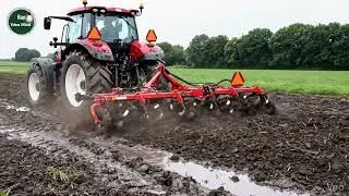 Tractor plowing the land #tractor #subscribe #like #home #foryou #shorts