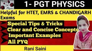 Physics Med Easy|Basic To Advance|Special Mnemonics|Crazy physics By Rani Ma'am