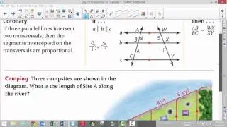 Proportions in Triangles 2015