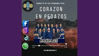 CORAZ&Oacute;N EN PEDAZOS = BANDA 25 (Cover)