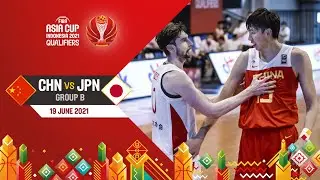 China v Japan | Full Game - Asia Cup 2021 Qualifiers