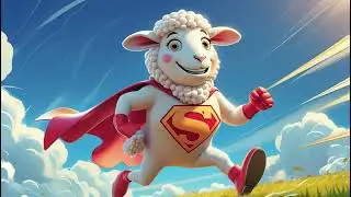 The Super Speedy Sheep | A Fun & Fast Adventure Song for Kids! 🎶⚡