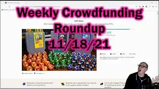 Solo Kickstarter & Crowdfunding Board Game Campaign Weekly Round Up Review: Week of 11/18/21