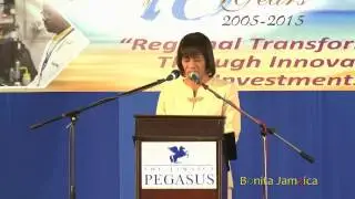 PM Portia Simpson-Miller Gives Update on Jamaica's Economic Health