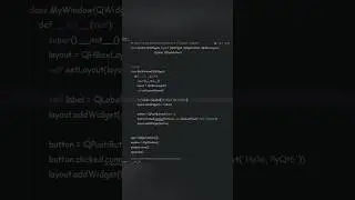 Изучаю PyQt6. Наследование ООП QLabel и QPushButton 