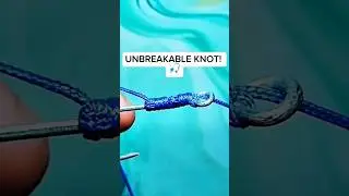 UNBREAKABLE FISHING KNOT! 💪🎣 Best Way to Tie a Hook