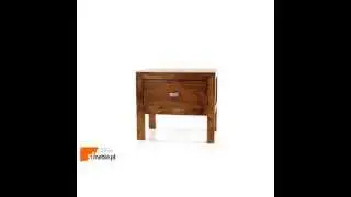 Machina Meble Lagos Stolik Nocny Lite Drewno Sheesham