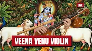 Carnatic Classical Veena Venu Violin Concert @ Evoor Sreekrishnaswami Temple Live