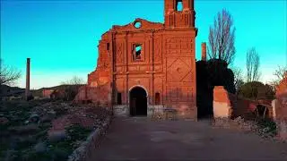 Belchite Pueblo Viejo 4K 3FEB19 V4NDELL&Oacute;S RPAS Z253