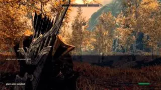 Going to Morrowind and the White Gold Tower in SKYRIM.