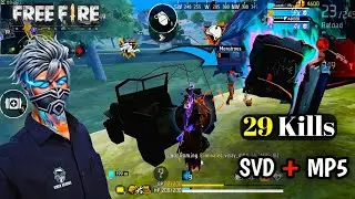 SVD with OmanGaming, BlackGaming NawabAreeb, NawabIffu Squad Over Power Gameplay - Garena Free Fire 