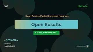 OLS Nebula-2, Session 9: Open Results - Open Access Publications and Preprints