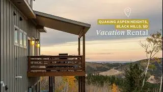 Escape to Quaking Aspen Heights, South Dakota 🌄 | Stunning Vacation Rental in the Black Hills 🏡✨