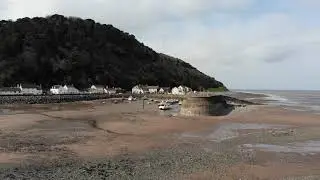 Minehead Harbour 27th March 2021 Mavic Air Bristol Channel Blue Anchor Bay