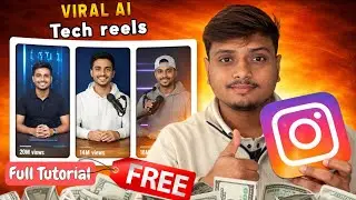 How toMake A Professional Tech Reels With Al | create viral Al tech reels