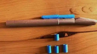 How to make a paper gun | Gun that shoot paper bullet | easy tutorial