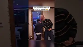 Ron reveals his new look styled by Marlon 🔥 #marlon #mar3lg #twitchclips #shorts