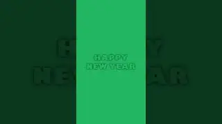 happy new year text animation  #happynewyear #2024  #humloart