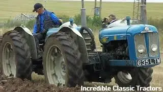 1963 Doe Triple D DDD 4WD Diesel Articulated Tractor (2x) 3.6 Litre 4-Cyl (108HP) with Plough