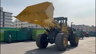 Фронтальный погрузчик Komatsu WA470. Спецтехника из  Китая.