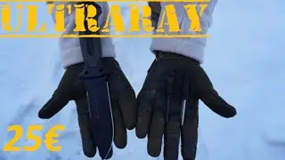 Ultraray Outdoor Messer für 25€ von AMAZON😎 BACKSEAT SURVIVOR testet 🤔