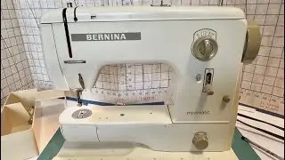 Видеоурок по шитью на швейной машинке Bernina mini Matic 707, часть вторая.