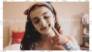 Drugstore Face Mask Try On/Review!