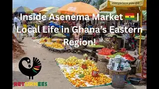 Inside Asenema Market 🇬🇭 | Local Life in Ghana&rsquo;s Eastern Region  | GHANA