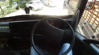 POV Truck driving Isuzu frr90 from Parklands club K1 to Kilimani Rose Av. part 1/2