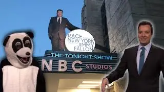 RACE THROUGH NEW YORK, TONIGHT SHOW JIMMY FALLON RIDE AT UNIVERSAL STUDIOS, LINE QUEUE (Episode 8)