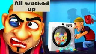 Scary Robber Home Clash -&nbsp;All Washed Up - Stealing The Show - New Level [Android - ios]