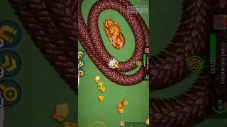 Worms Zone. io magic gameplay!😈#snakezone #wormszone #foryou #shortsfeed #shorts #video #trending