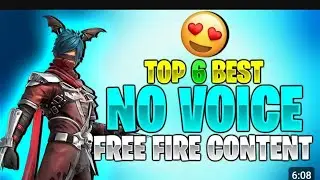 Top 6 no voice content come and watch #freefire #shorts #shortsfeed