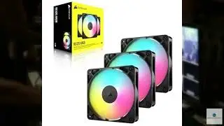 Review - CORSAIR RS120 ARGB 120mm PWM Fans &ndash; Daisy-Chain Connection &ndash; Low-Noise &ndash; Magneti