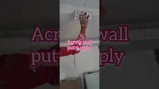 how to gypsum board silling joint tape repair [sabse easy tarika)#painterly construction #artwork