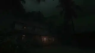 ⚡ Mountain Storm Engulfs Forest Retreat Lightning Cracks Above Wooden Cabin | Calm Before the Storm