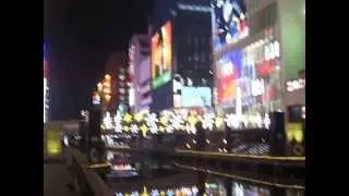 Dotonbori,Osaka, New year's eve 2013  5321　大阪　道頓堀