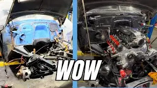 Свежее пальто, свежий старт: переделка моторного отсека LS Swap 1951 года, часть 4