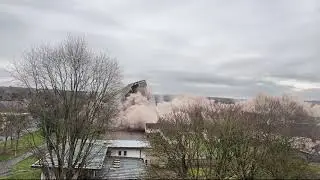 Motherwell tower block demolition 🏴󠁧󠁢󠁳󠁣󠁴󠁿 
