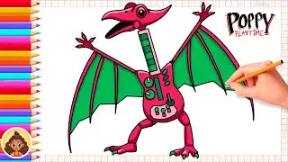 How to Draw ELECTODACTYL | from Poppy Playtime | Chapter 5
