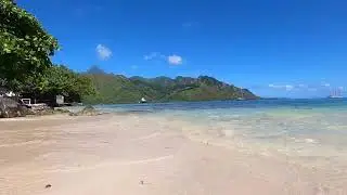 Relax on a paradisiac beach in Tahiti