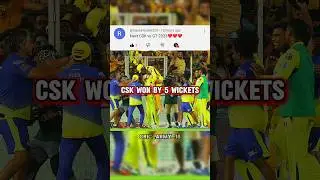 GT vs CSK Final 2023 🤯#shorts