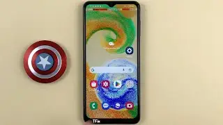 Pointer location, Screen overlay showing current touch data on Samsung A04s Android 13