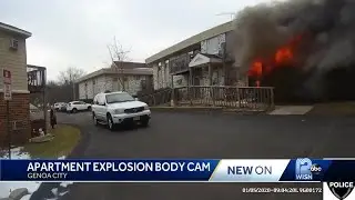 Body camera video released of Genoa City apartment fire