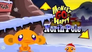 Monkey Go Happy North Pole Gameplay Walkthrough For Original Games